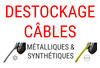 PROMO - CHUTES CABLE METALLIQUE ET SYNTHETIQUE